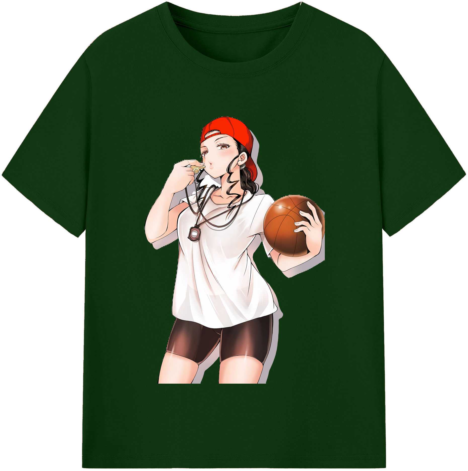 SLAM DUNK／スラムダンク 綿100％半袖Tシャツ（フロントプリント）